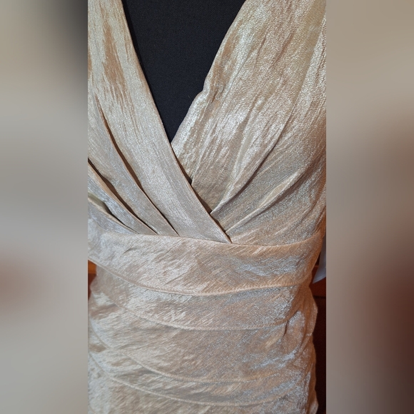 🍾NWT LONDON TIMES sleeveless midi dress. Size 10 - Picture 5 of 8